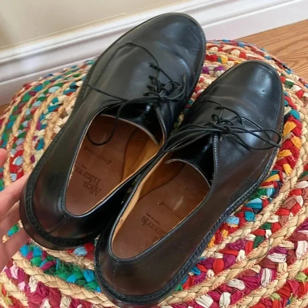 Allen Edmonds Brentwood Black Shoes - Picture 3 of 9